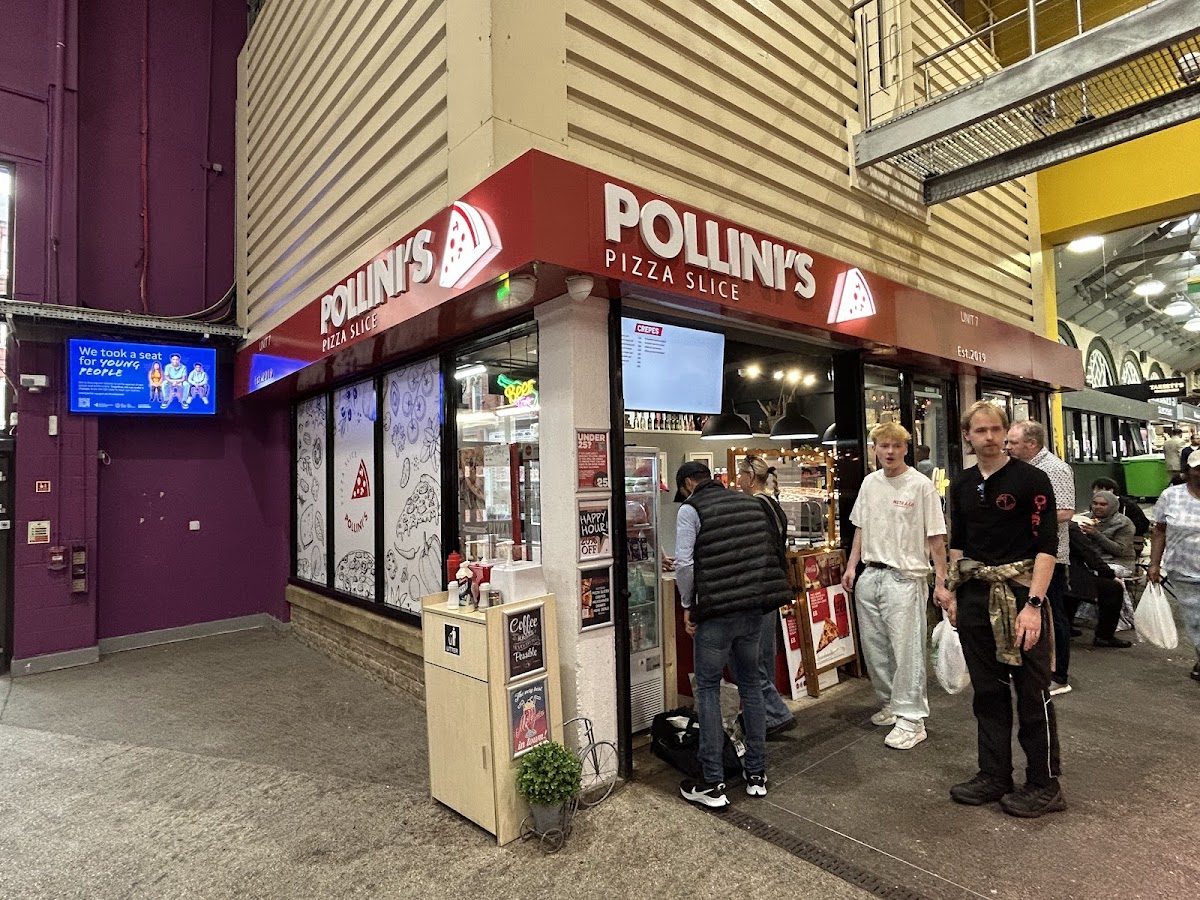 Pollini's Pizza Slice - Kirkgate Market